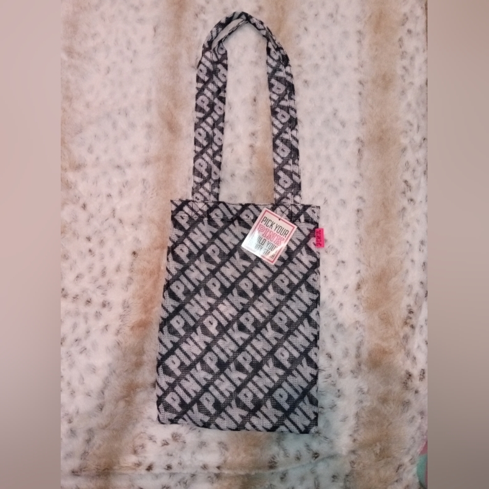VS Pink Mesh Bag